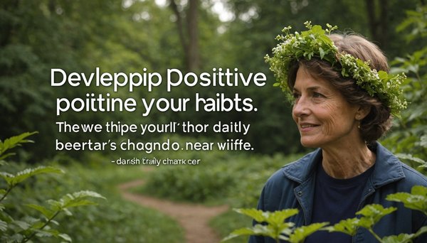 Créer des habitudes positives pour transformer votre quotidien